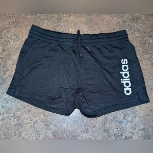 Adidas Women’s Black Athletic Logo Shorts Sz. Large